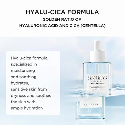 Centella Ampoule Essence Facial Moisturizing Brightening Acne Skin Care Korean Skincare