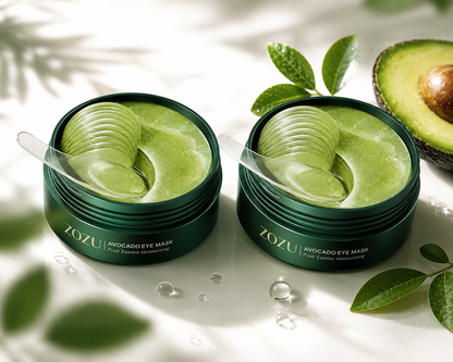 60/120 Pieces Eye Mask Avocado Gold Moisturize Firming Improve Eye Bags Eye Patches anti Wrinkle Eye Patches for Dark Circles