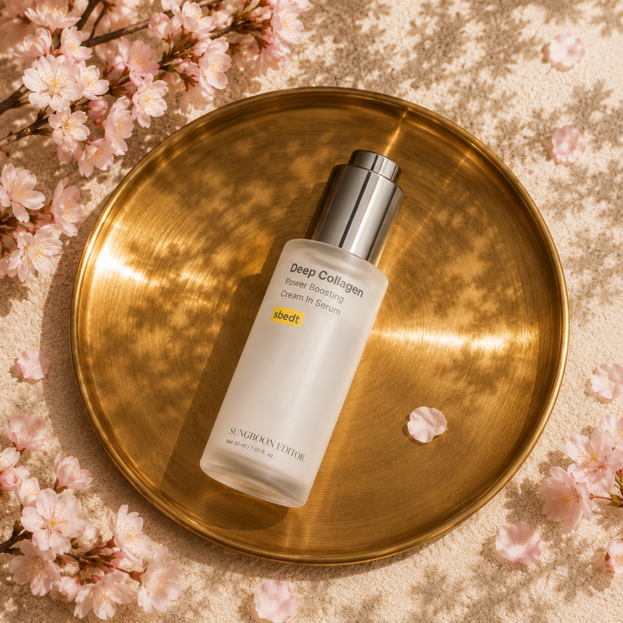 🌸 Ultra-Low Molecular Collagen
Helps improve elasticity with fast-absorbing French collagen.

🌸Brightening & Smoothing
Niacinamide visibly evens skin tone while boosting radiance.

🌸 Plumping Firmness
Volufiline helps skin appear fuller, smoother, and more youthful.

🌸Deep, Gentle Hydration
Lightweight formula nourishes and comforts dry, sensitive skin.