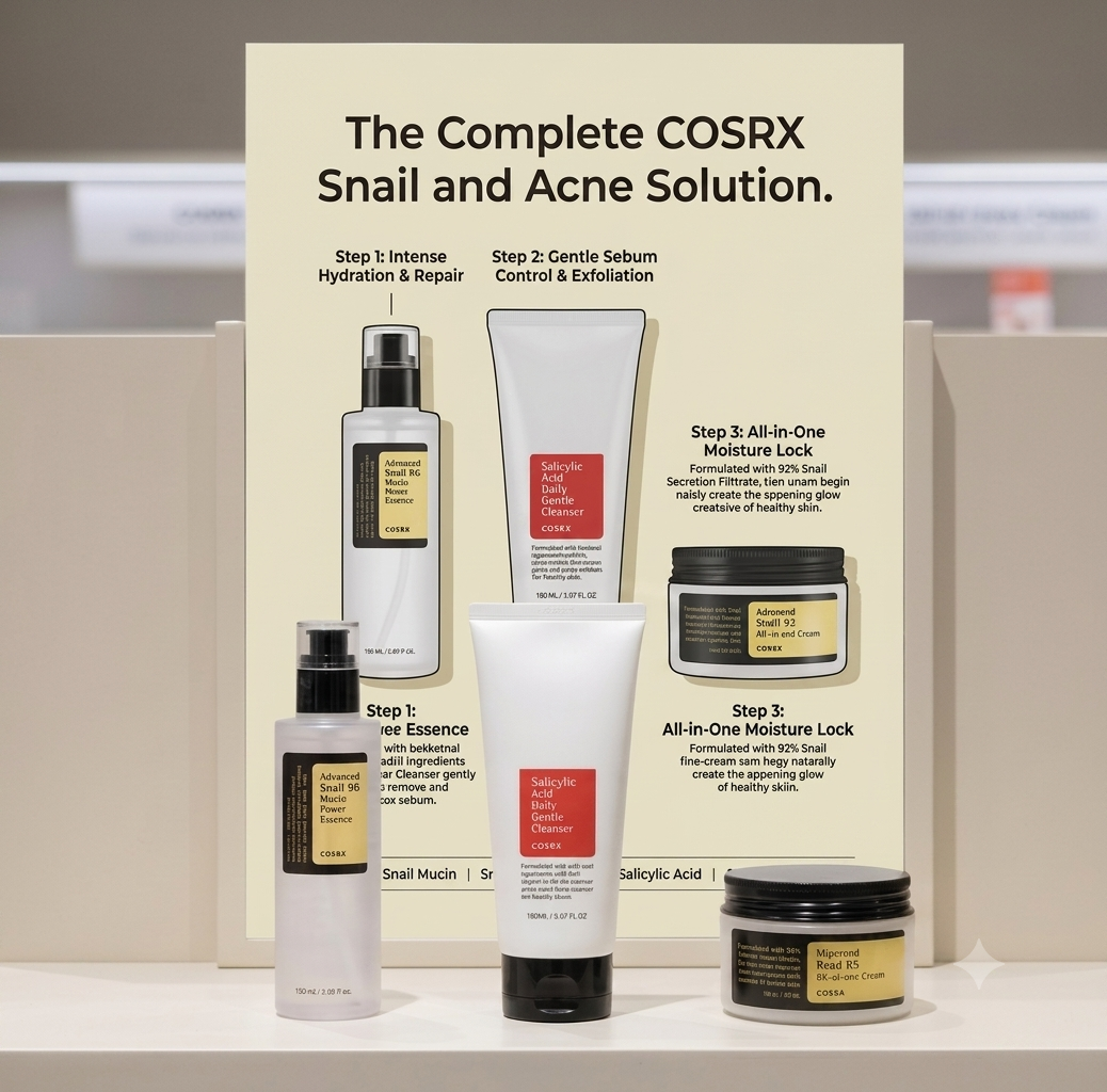COSRX Hydrates & Prevents Breakouts collection